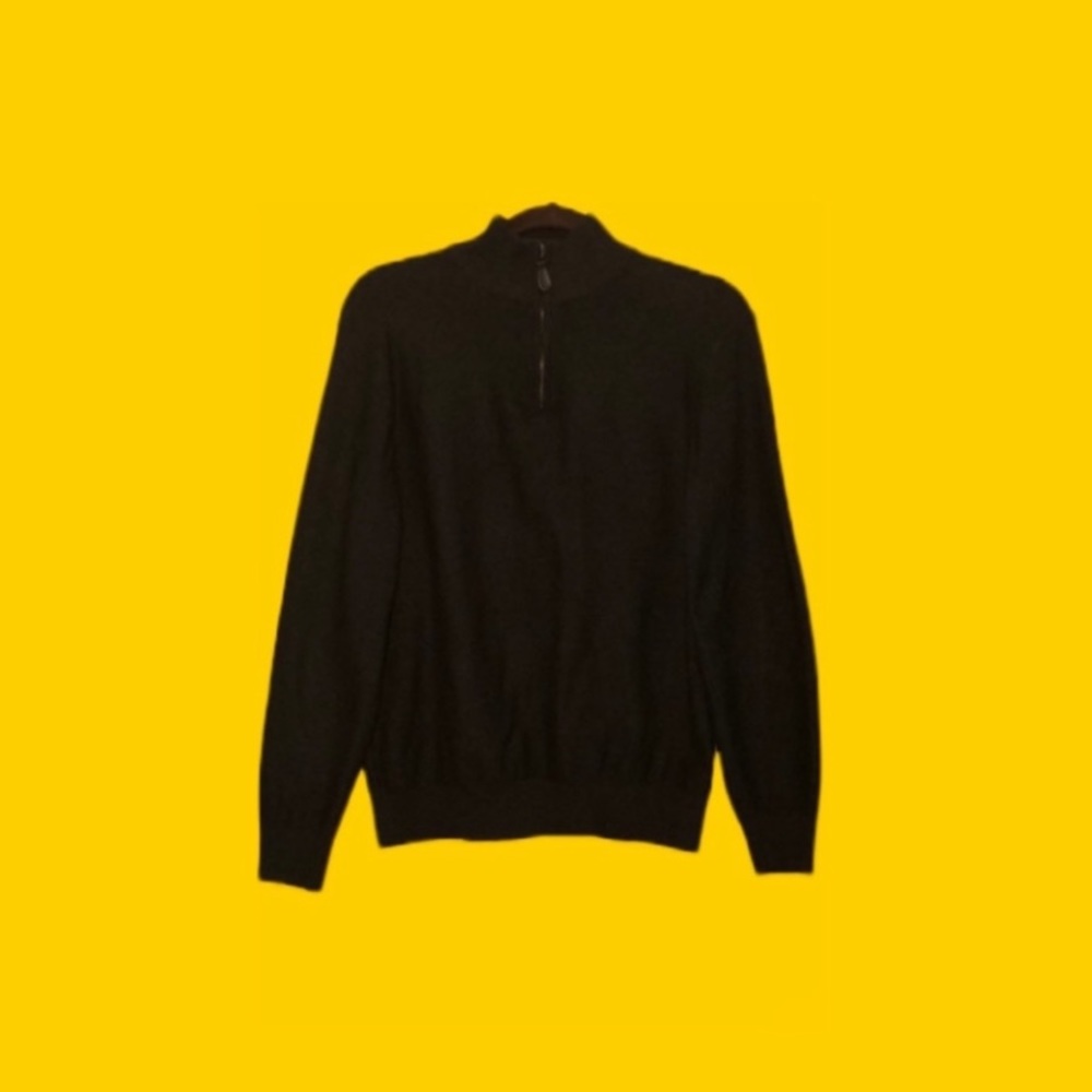 Men’s SAVILE ROW LONDON quarter zip up sweater